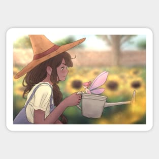 Sunflower Garden Sticker